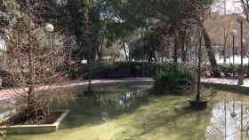 Lago en los jardines de Can Fabra, donde ocurrieron los hechos / METRÓPOLI - RP