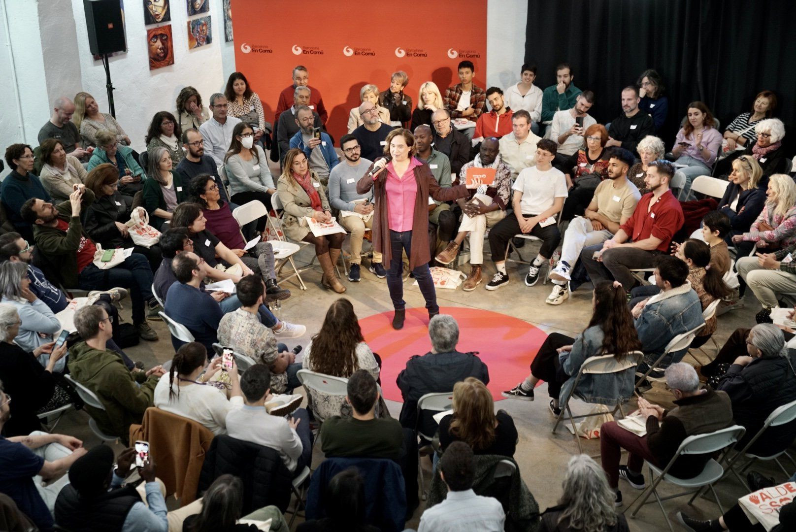 Acto de Colau en el Clot / BARCELONA EN COMÚ