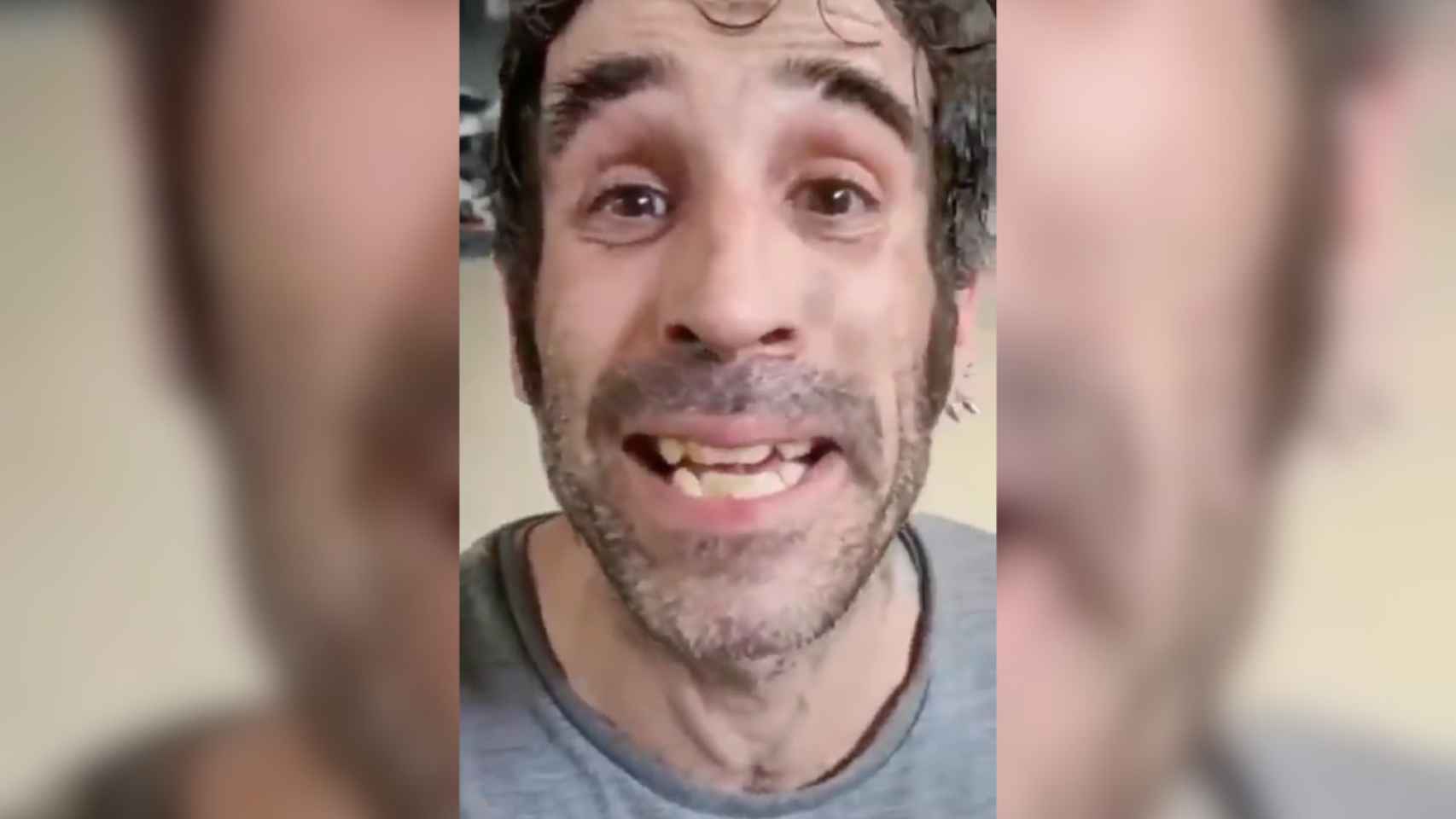 El okupa de Badalona que ha amenazado a Xavier García Albiol / TWITTER