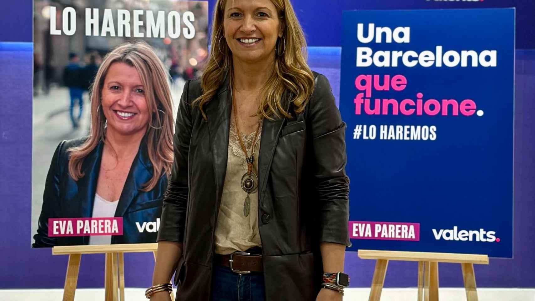 Eva Parera en la presentación de la imagen de precampaña para las elecciones municipales de mayo / VALENTS