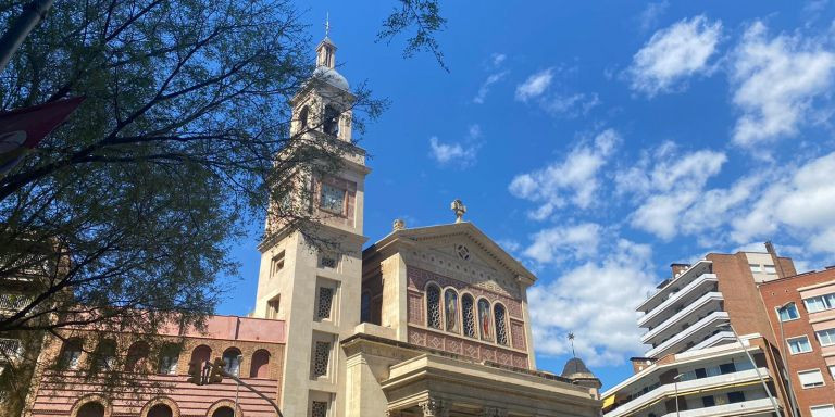 El campanario de la iglesia de plaza Bonanova / METRÓPOLI