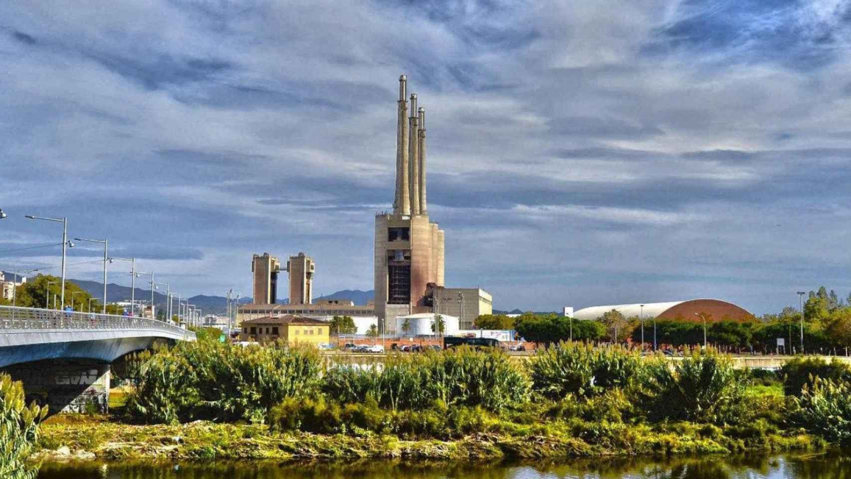 Río Besòs, a su paso por la localidad de Sant Adrià de Besòs / ARCHIVO