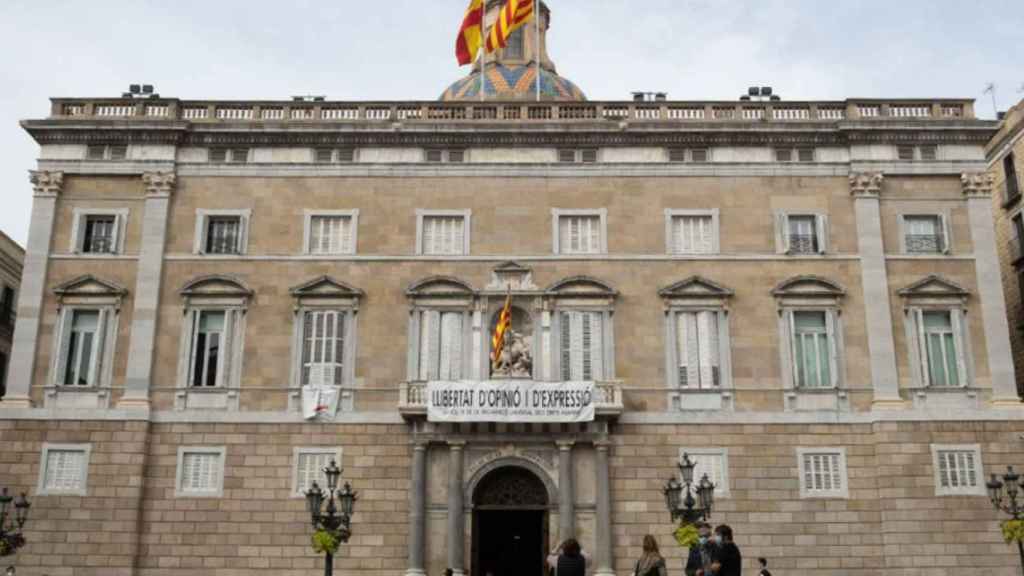 Fachada del Palau de la Generalitat