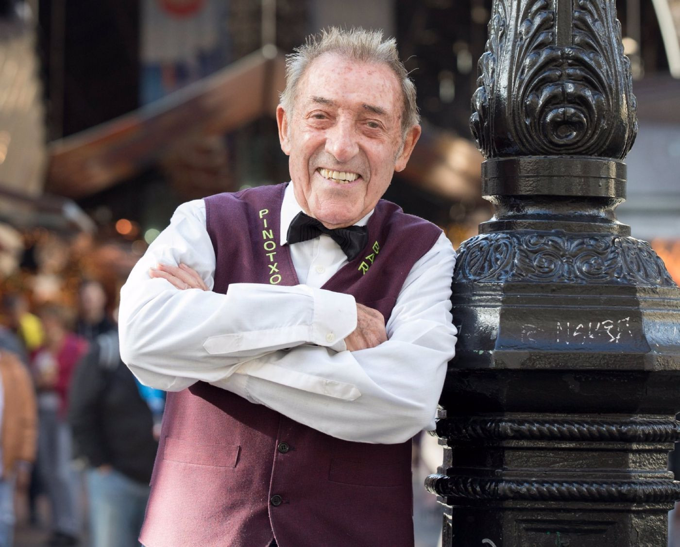 El antiguo propietario del bar Pinotxo de La Boqueria, Juan Bayén 'Pinotxo' / MERCAT DE LA BOQUERIA