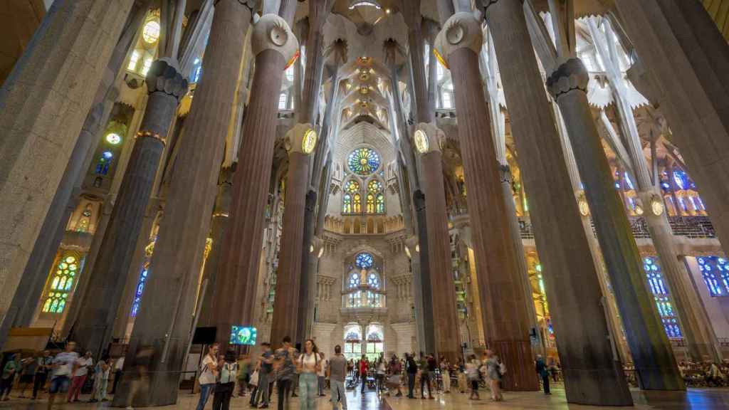 La Sagrada Família en una imagen de archivo