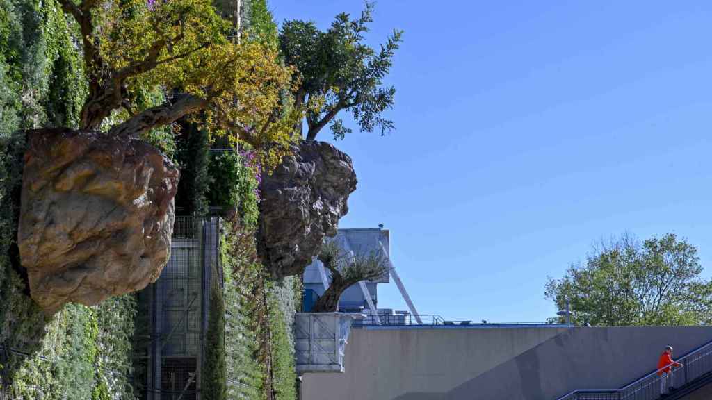 Bosque vertical en una imagen de archivo / CAIXA FORUM