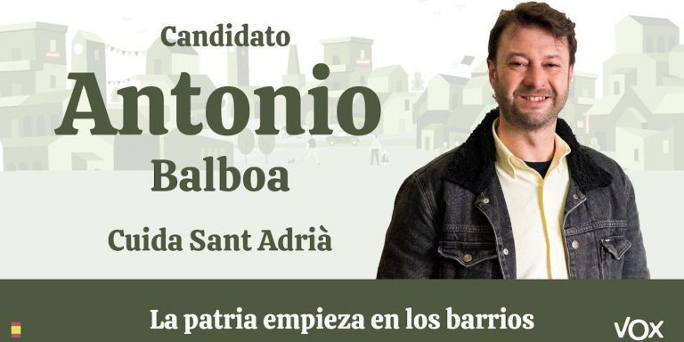 Antonio Balboa, candidato de Vox en Sant Adrià / VOX