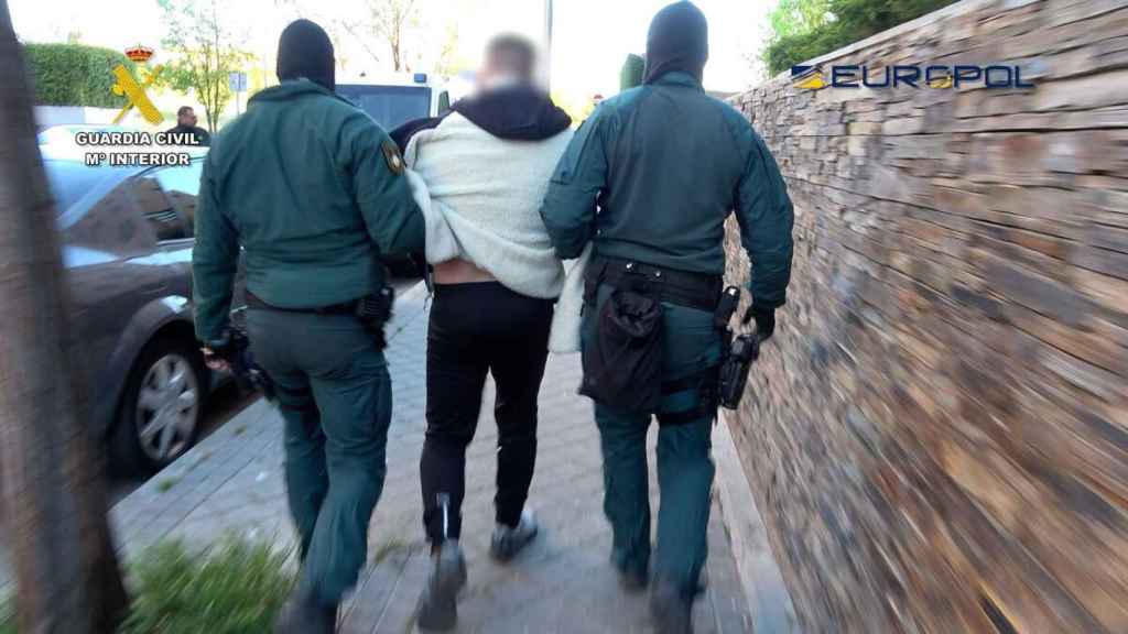 Uno de los detenidos del clan Farruku / GUARDIA CIVIL