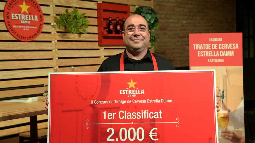 Óscar Puertas del Bar Martínez de Barcelona / ESTRELLA DAMM