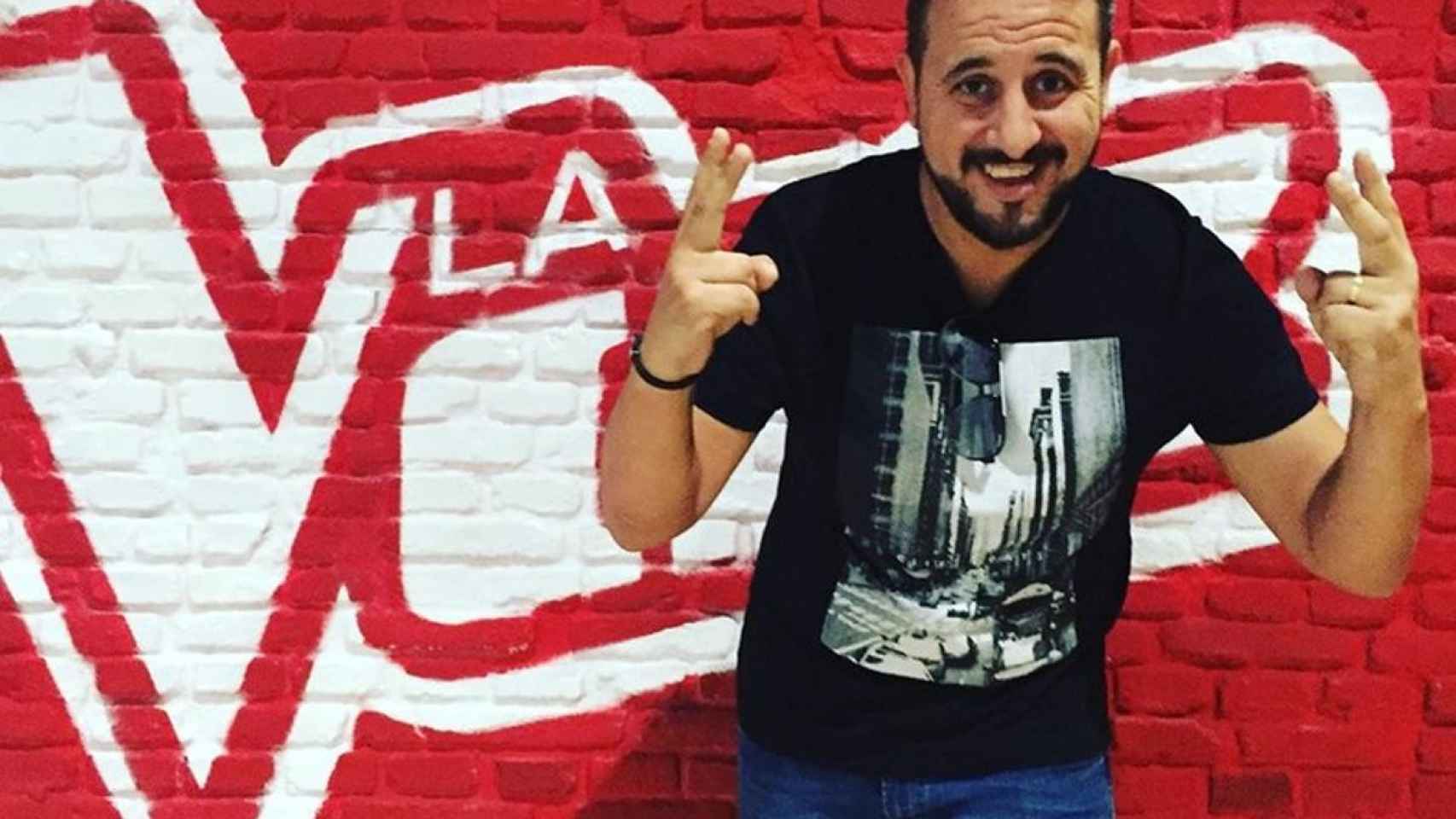 Rafa Bueno durante su paso por 'La Voz' / RRSS