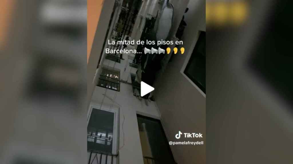 Tiktok que muestra las quejas de una usuaria / TIKTOK