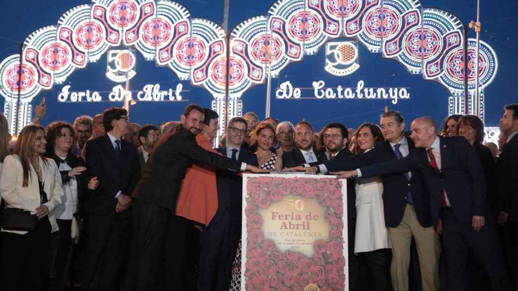 Candidatos en la Feria de Abril de Barcelona / EP