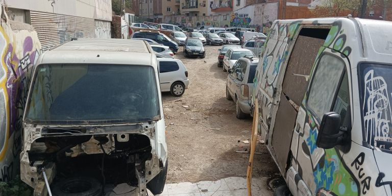 El parking del Baix Guinardó que crea polémica entre los vecinos / MA