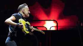 Bruce Springsteen durante su concierto en Barcelona