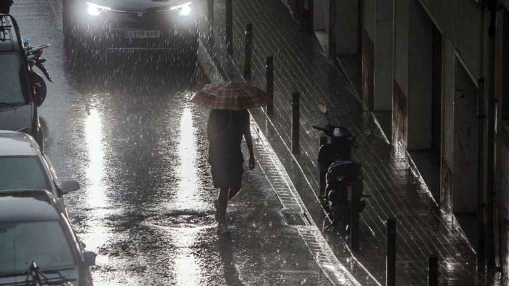 Tormenta en una imagen archivo / HUGO FERNÁNDEZ