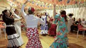 Baile en la Feria de Abril / EFE