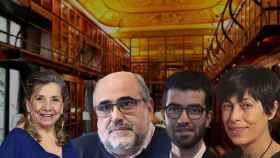 Isona Passola, Ricard Faura, Jordi Jiménez y Lluïsa Julià, miembros de la Junta del Ateneu Barcelonès / METRÓPOLI