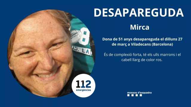 Mirca, la mujer desaparecida en Viladecans / MOSSOS D'ESQUADRA