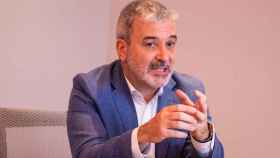 Jaume Collboni, candidato del PSC a la alcaldía de Barcelona, en la entrevista con 'Metrópoli' / GALA ESPÍN