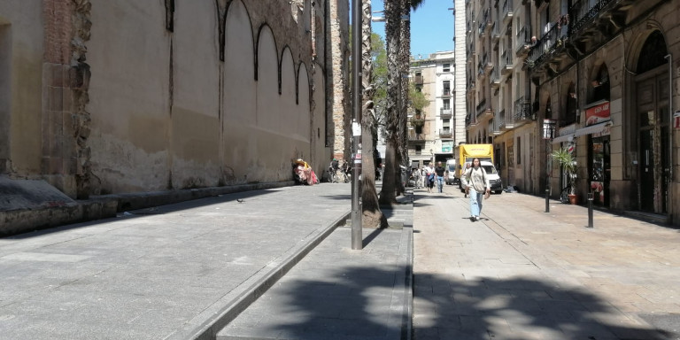 La calle de l'Arc de Sant Agustí / METRÓPOLI