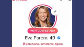 Perfil de Eva Parera (Valents) en Tinder / METRÓPOLI