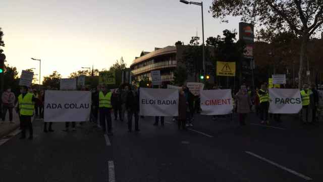 Manifestación de los vecinos de Vallcarca i els Penitents / RP