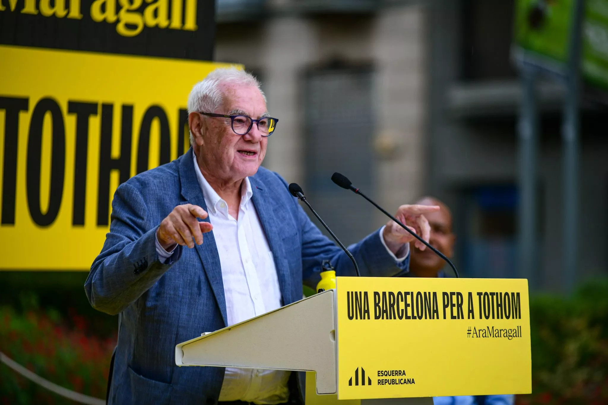 El candidato de ERC en Barcelona, Ernest Maragall / ERC