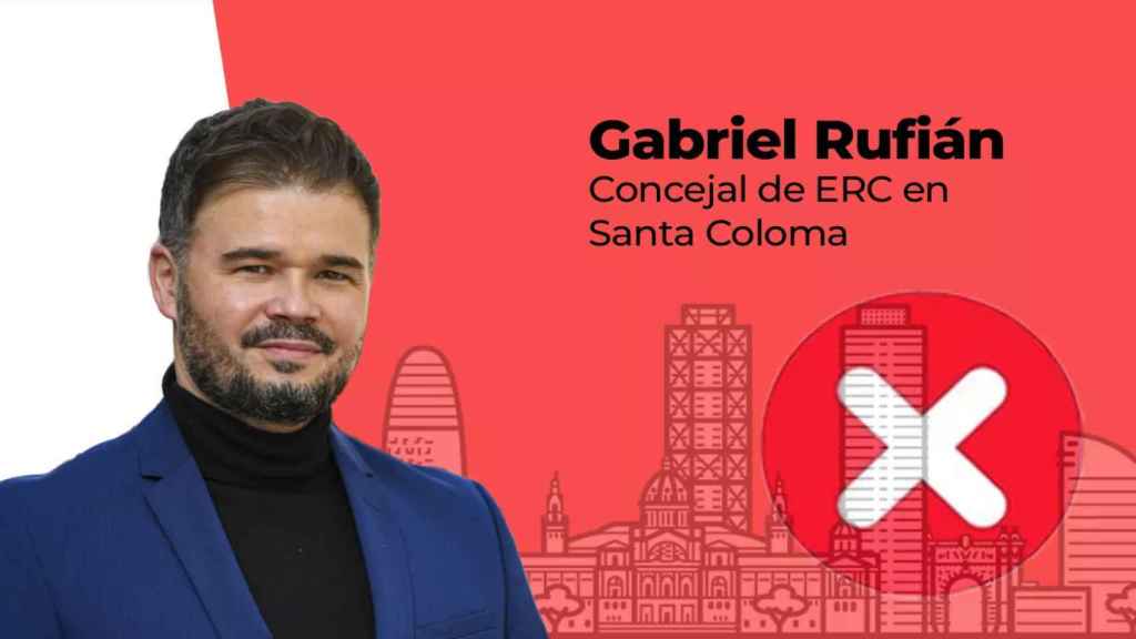 Fotomontaje de Gabriel Rufián / METRÓPOLI