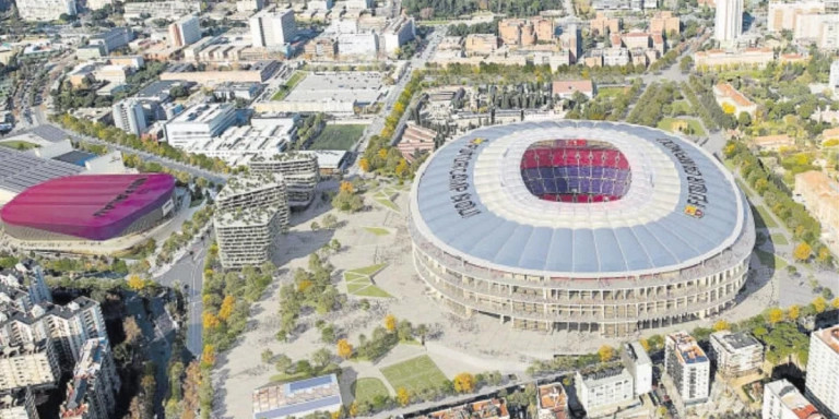 Render del futuro Espai Barça / FC BARCELONA