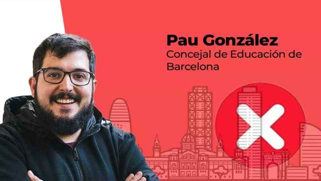 El concejal de Educación de Barcelona, Pau González / FOTOMONTAJE METRÓPOLI