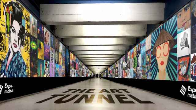 Expometro, la exposición de arte en túneles de los metros de las ciudades / EXPOMETRO