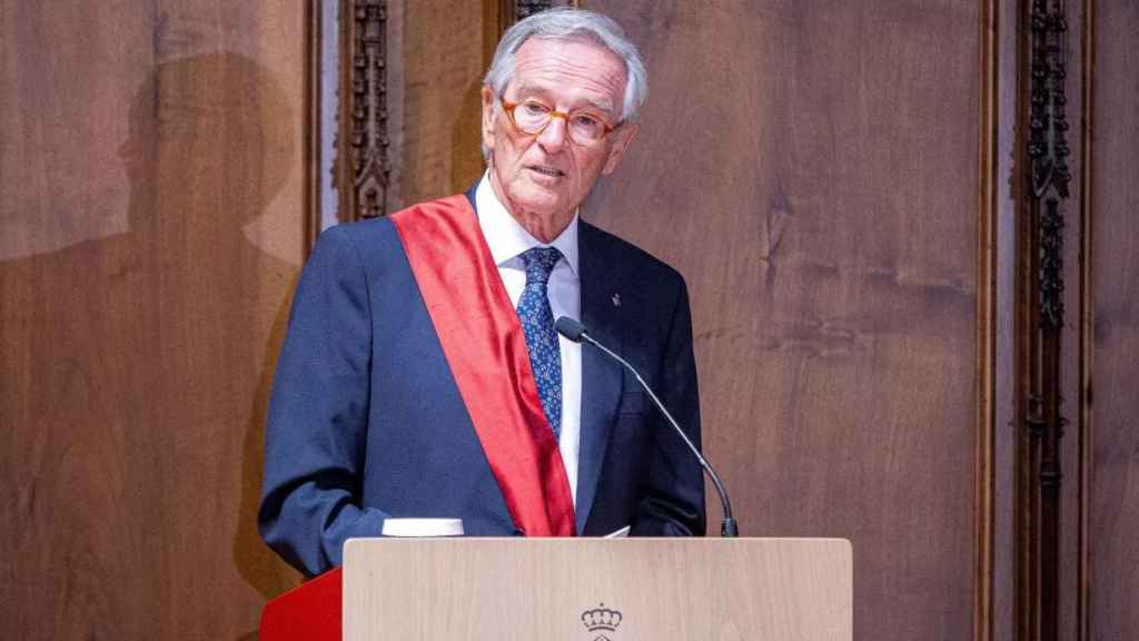 Xavier Trias en el Ayuntamiento de Barcelona / EUROPA PRESS