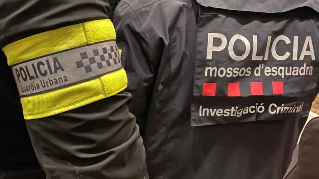 Guardia Urbana junto con los Mossos d'Esquadra / GUB