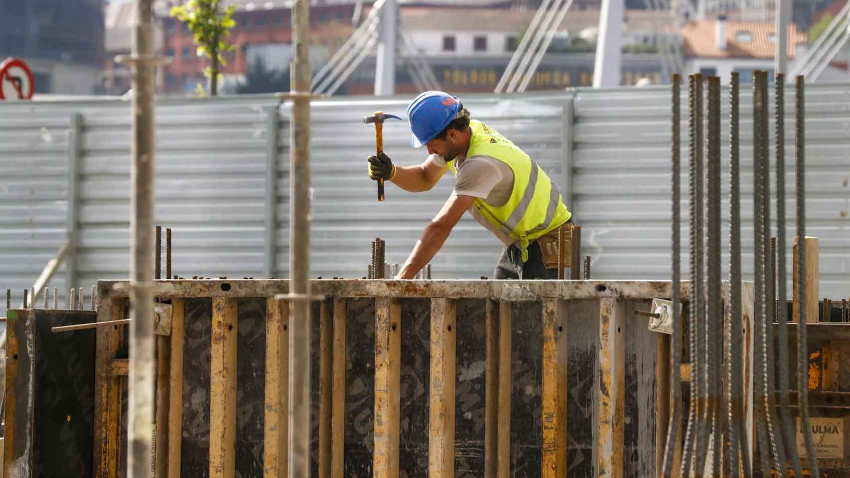 Trabajador de la construcción / EFE