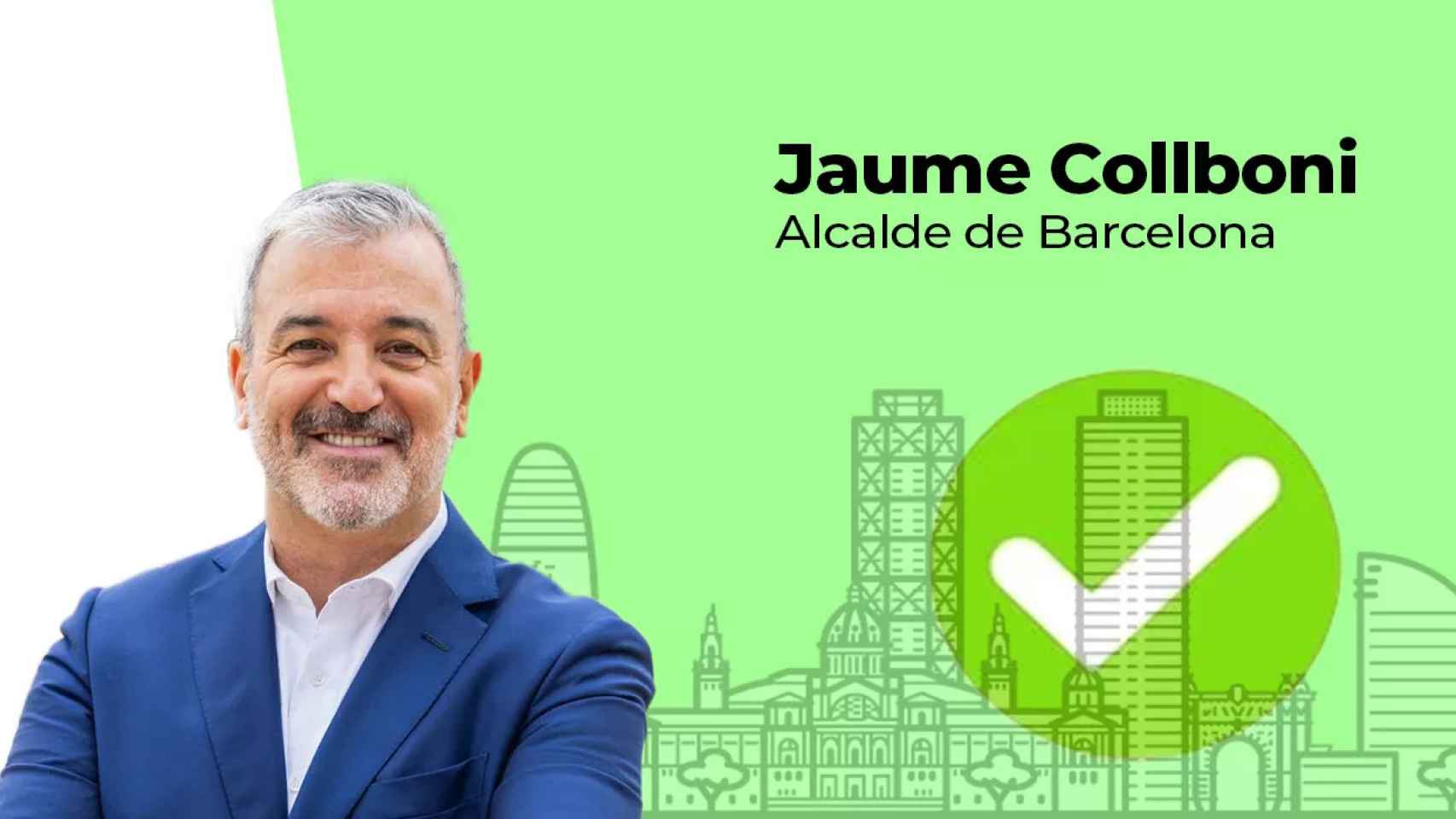 Jaume Collboni, alcalde de Barcelona