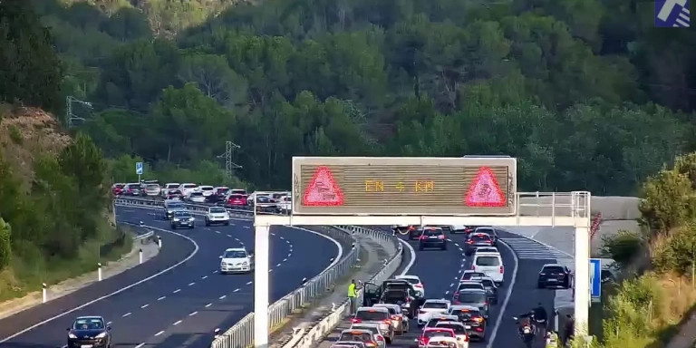 Retenciones en la A-2 / TRÀNSIT