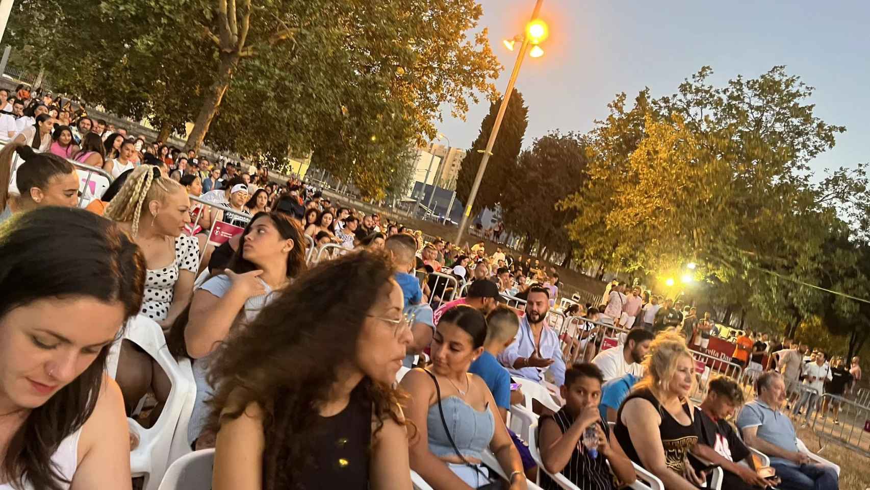 Asistentes a la 33ª edición del Festival de Cante Flamenco de La Mina / TWITTER