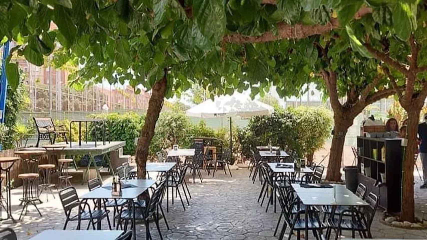 La terraza del Égalité antes de ser clausurado / FACEBOOK