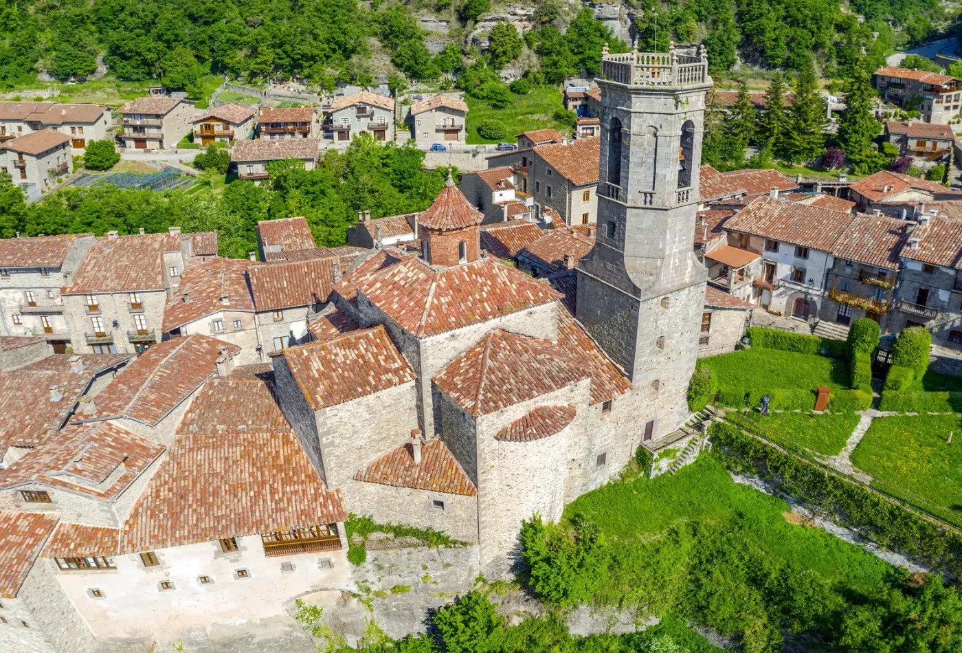 La iglesia de Sant Miquel de Rupit / GETTY IMAGES