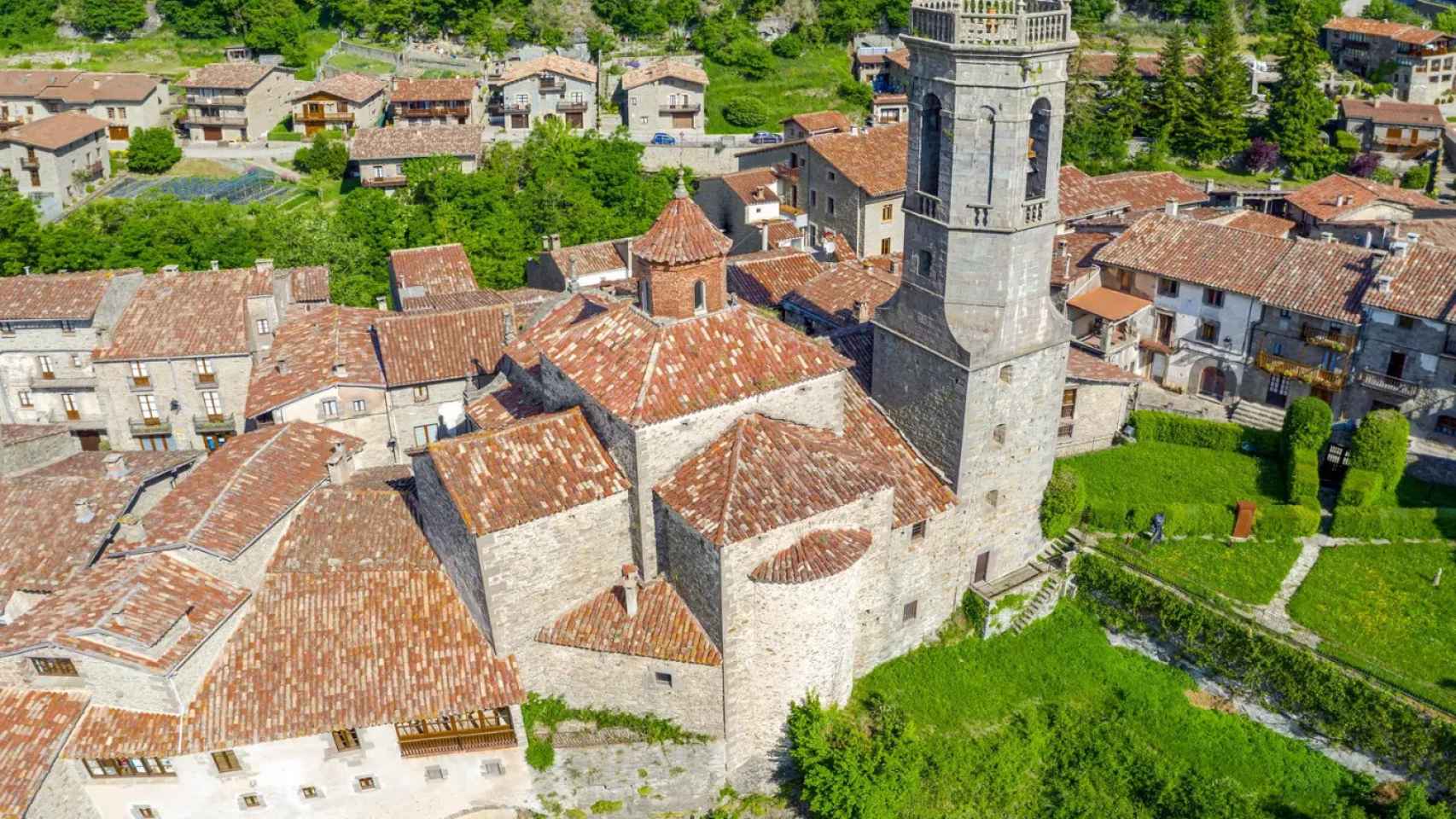 La iglesia de Sant Miquel de Rupit / GETTY IMAGES