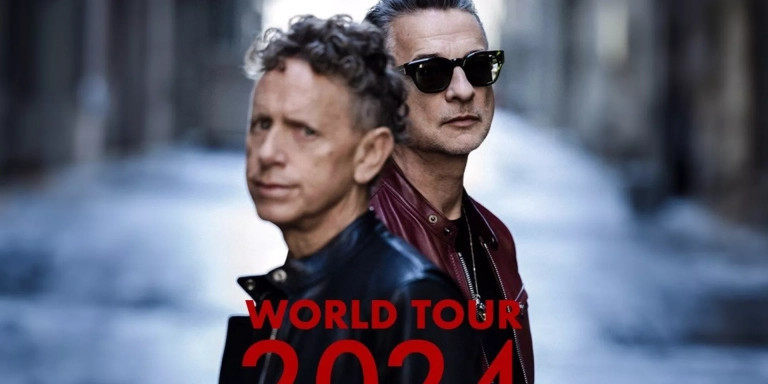 Cartel de los conciertos de Depeche Mode en España en 2024 / LIVE NATION
