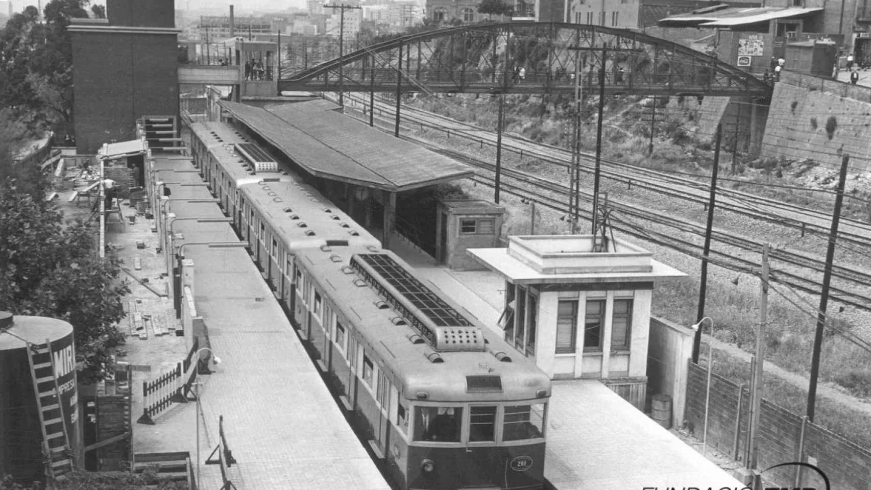 Antigua estación del metro de Barcelona / FUNDACIÓ TMB