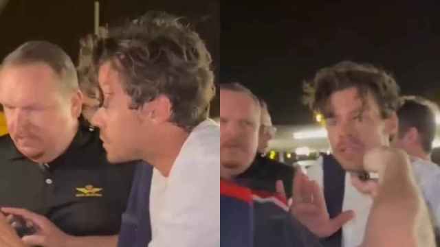 Harry Styles, en el aeropuerto de Barcelona / REDES SOCIALES
