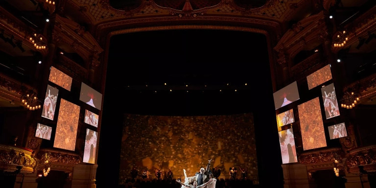 Una escena de la ópera 'La coronación de Poppea' / LICEU 