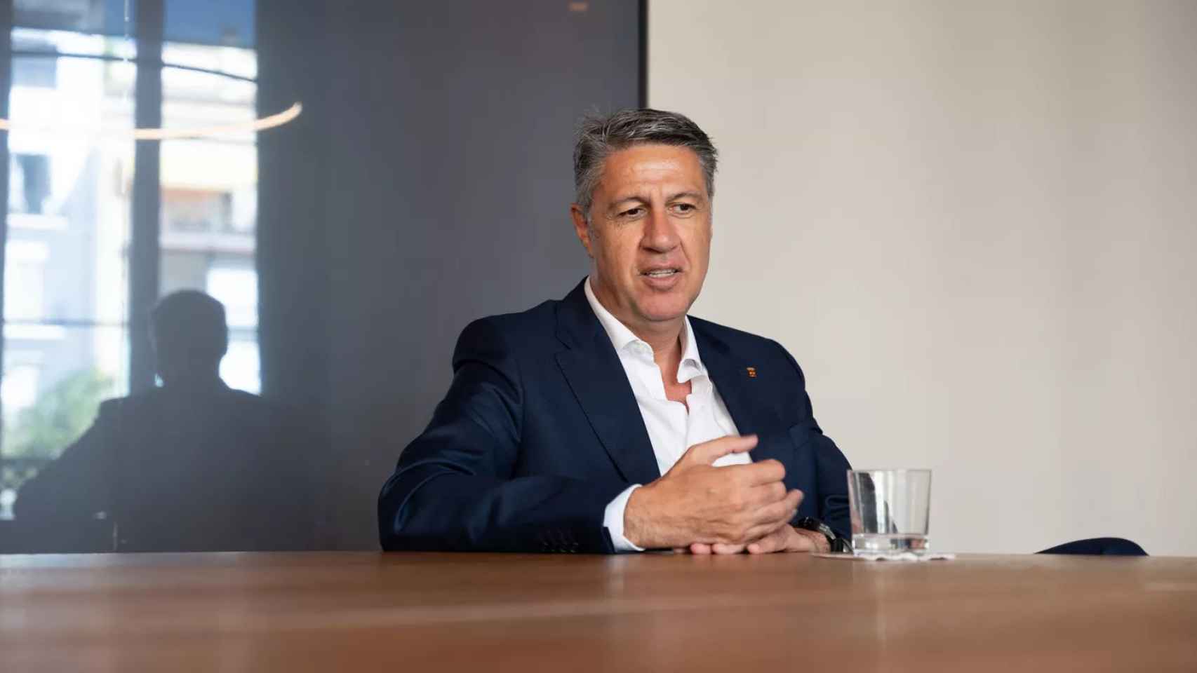 Xavier Garcia Albiol en una entrevista con Metrópoli