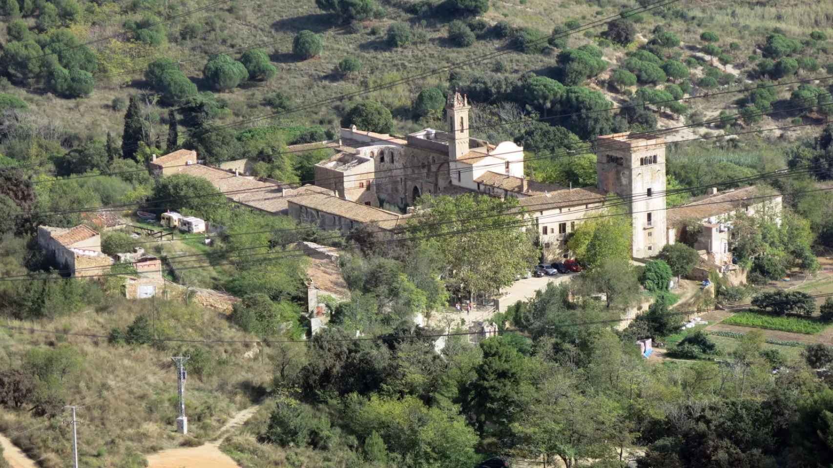 Vista exterior del monasterio de Sant Jeroni de la Murtra / ARCHIVO