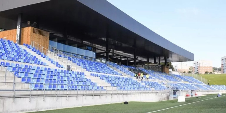 Instalaciones del CF Badalona Futur / TWITTER