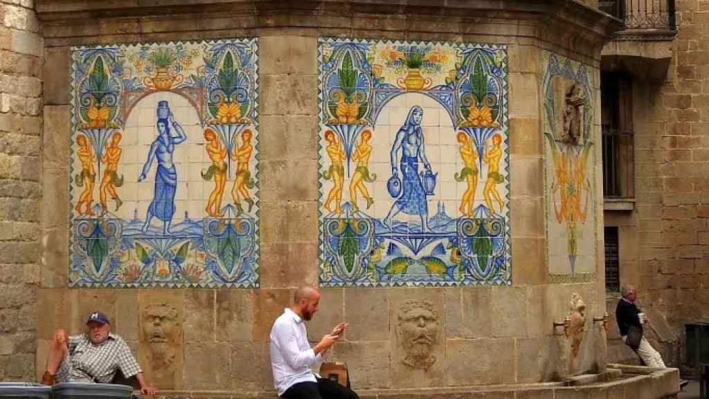 La fuente de Santa Anna / AJ. BARCELONA - PIETRO COLONNA