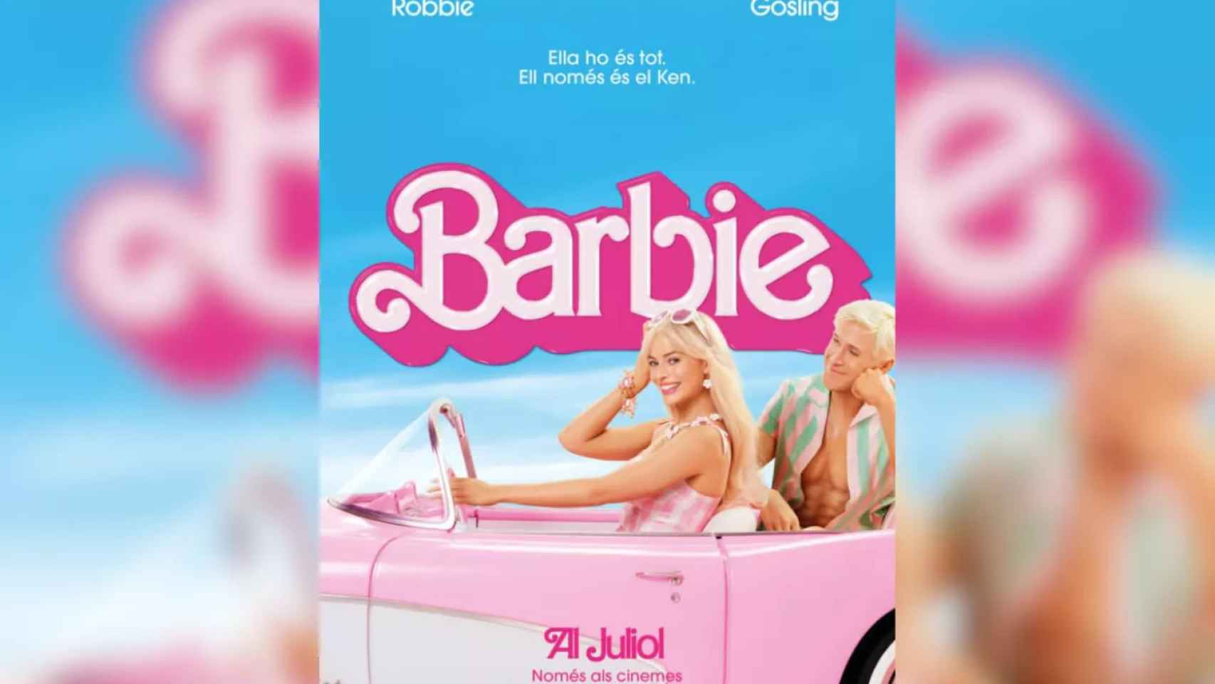 Cartel de la película de Barbie / WARNER BROS