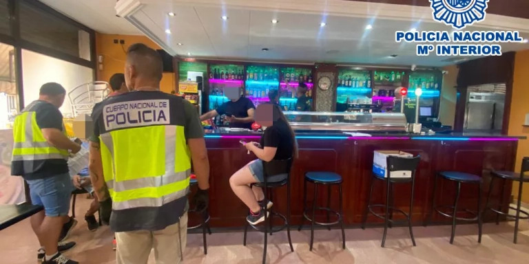 La Policía Nacional en un kebab que explota a sus trabajadores / POLICÍA NACIONAL